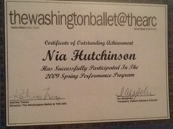 Dance Performances : Washington Ballet 